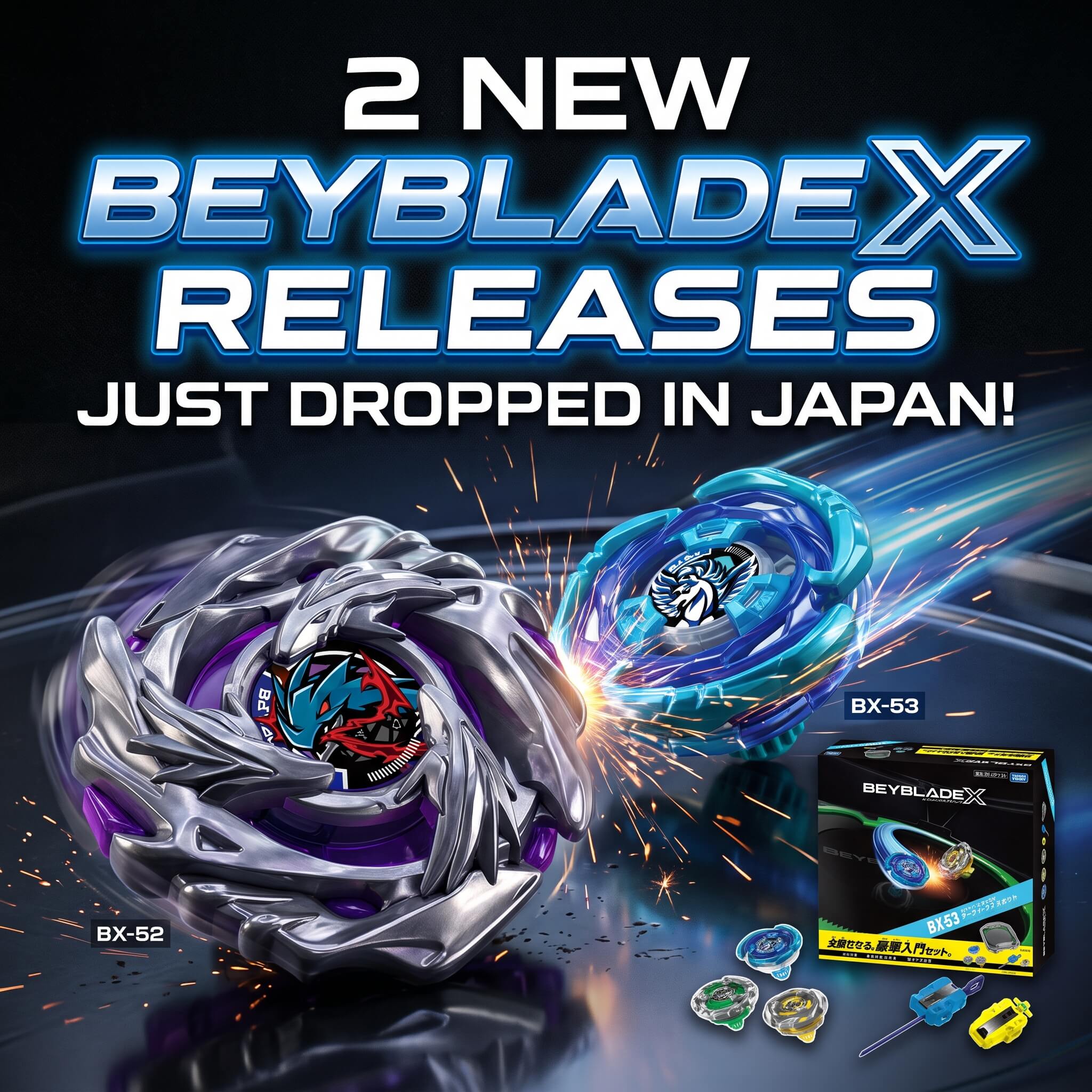 2 New BEYBLADE X Releases Just Dropped in Japan!