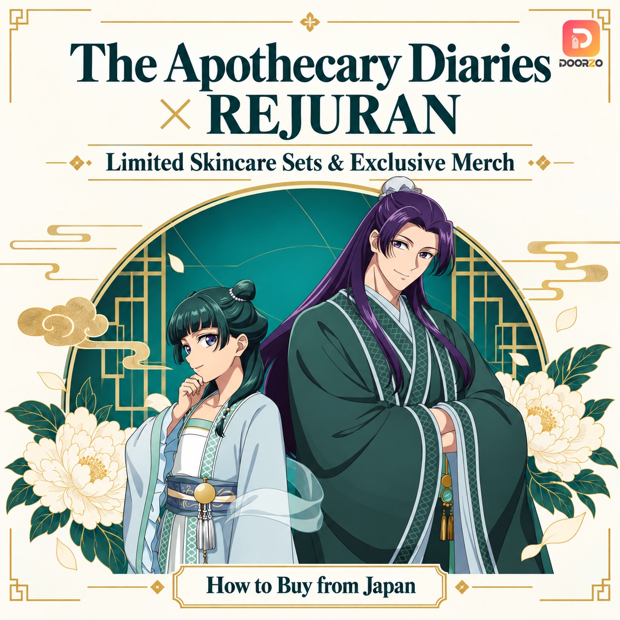 The Apothecary Diaries × REJURAN: Limited Skincare Sets, Merch & How to Buy from Japan