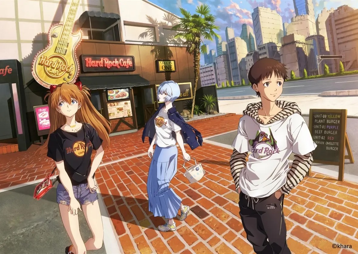 New rock'n'roll collaboration with Hard Rock Cafe x Evangelion: Unit-01 Logo Collection in Japan, Full Item List & Prices