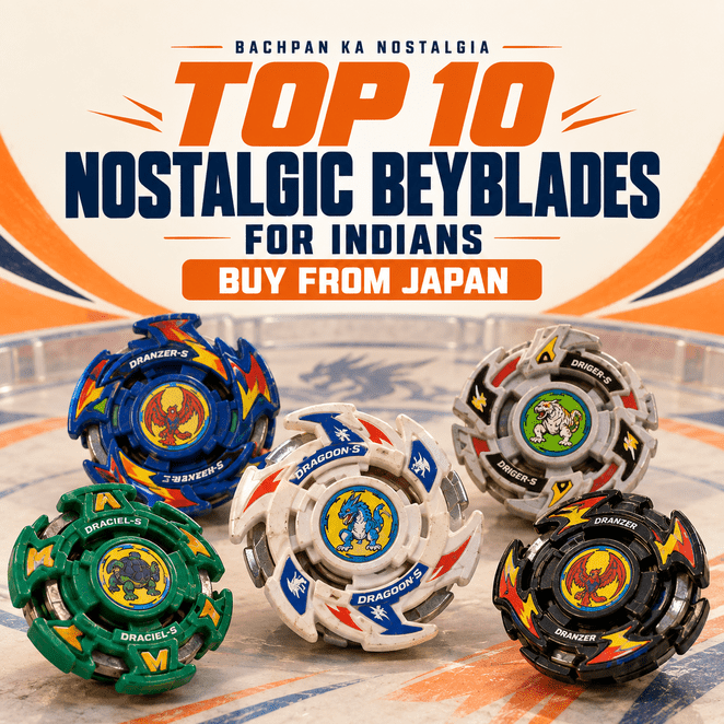 Top 10 Nostalgic Beyblades for Indians to Buy from Japan