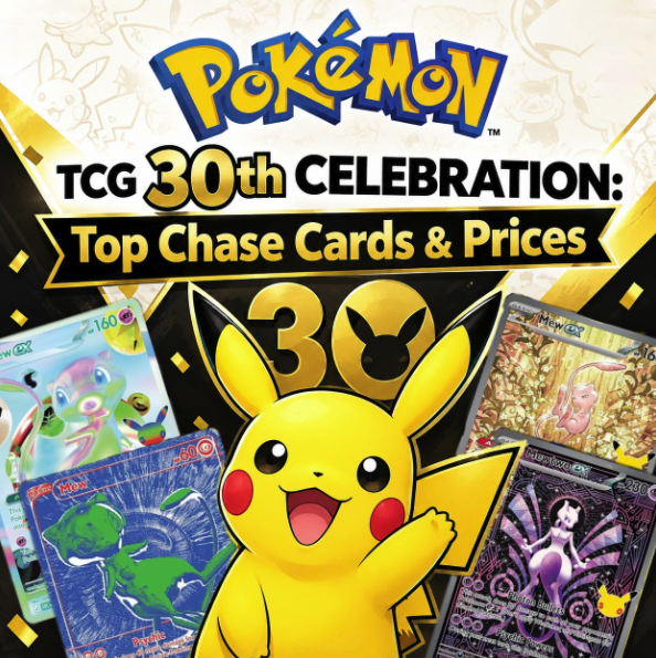 Pokémon TCG 30th CELEBRATION: Kartu Paling Diburu Kolektor dan Harganya!