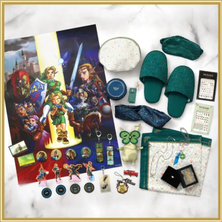 Cómo Comprar la Colección del 40 Aniversario de Zelda x Animate desde Japón