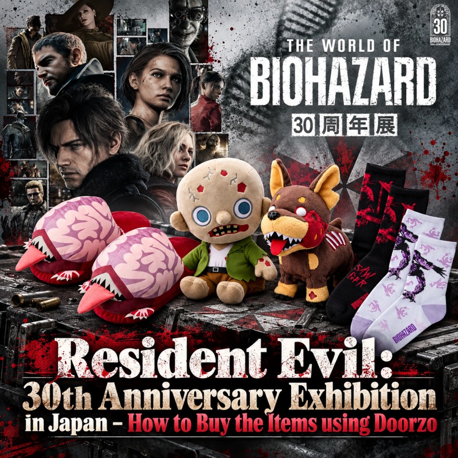 Resident Evil 30th Anniversary Exhibition Goods: How to Buy Using a Proxy Shopping Service (Doorzo)