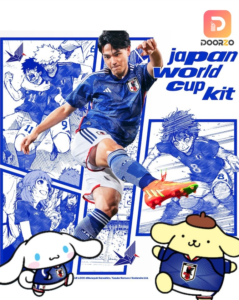 Buy Exclusive Japan FIFA World Cup 2026 Merch with Doorzo
