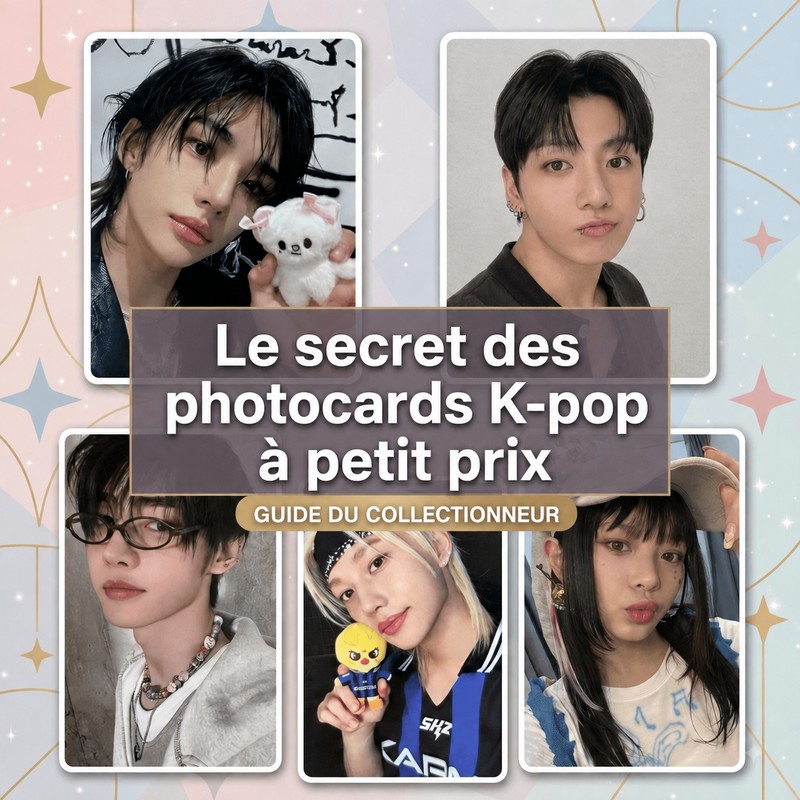 Le secret pour trouver des photocards K-Pop pas chères depuis le Japon