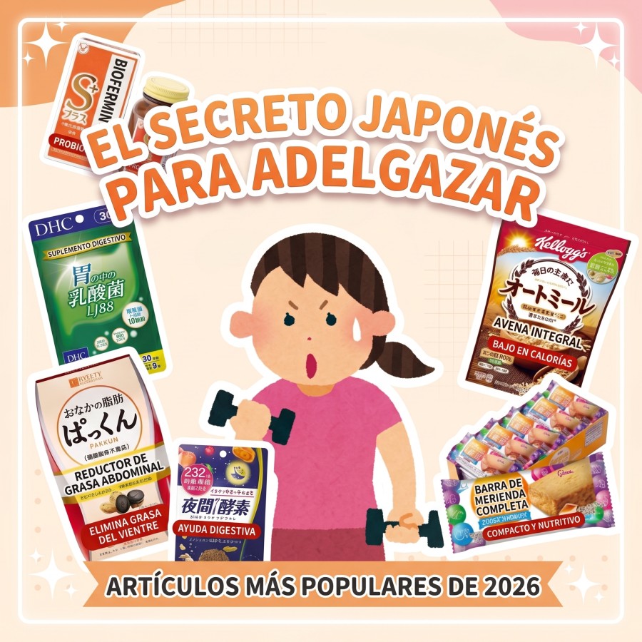 El secreto japonés para mantenese en forma: los productos para adelgazar más populares de 2026