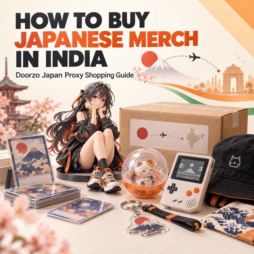 How Indian Fans Can Buy Real Japanese Merch: Doorzo Beginner’s Guide