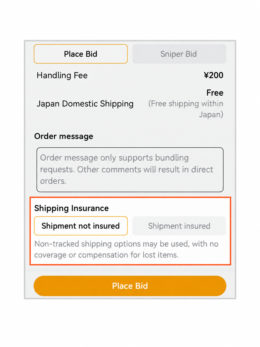 JDirectItems Auction