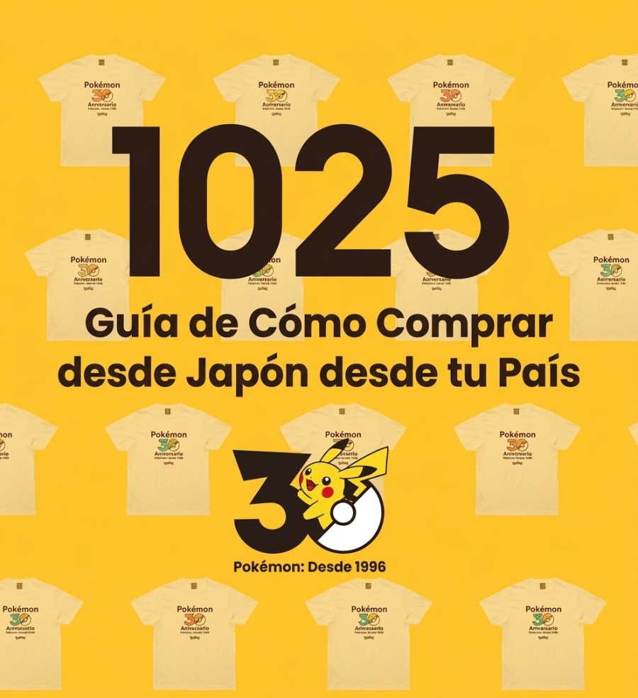 Camisetas Pokémon 30 Aniversario ZOZOTOWN: Guía de Compra (2026) de los 1025 Pokémon