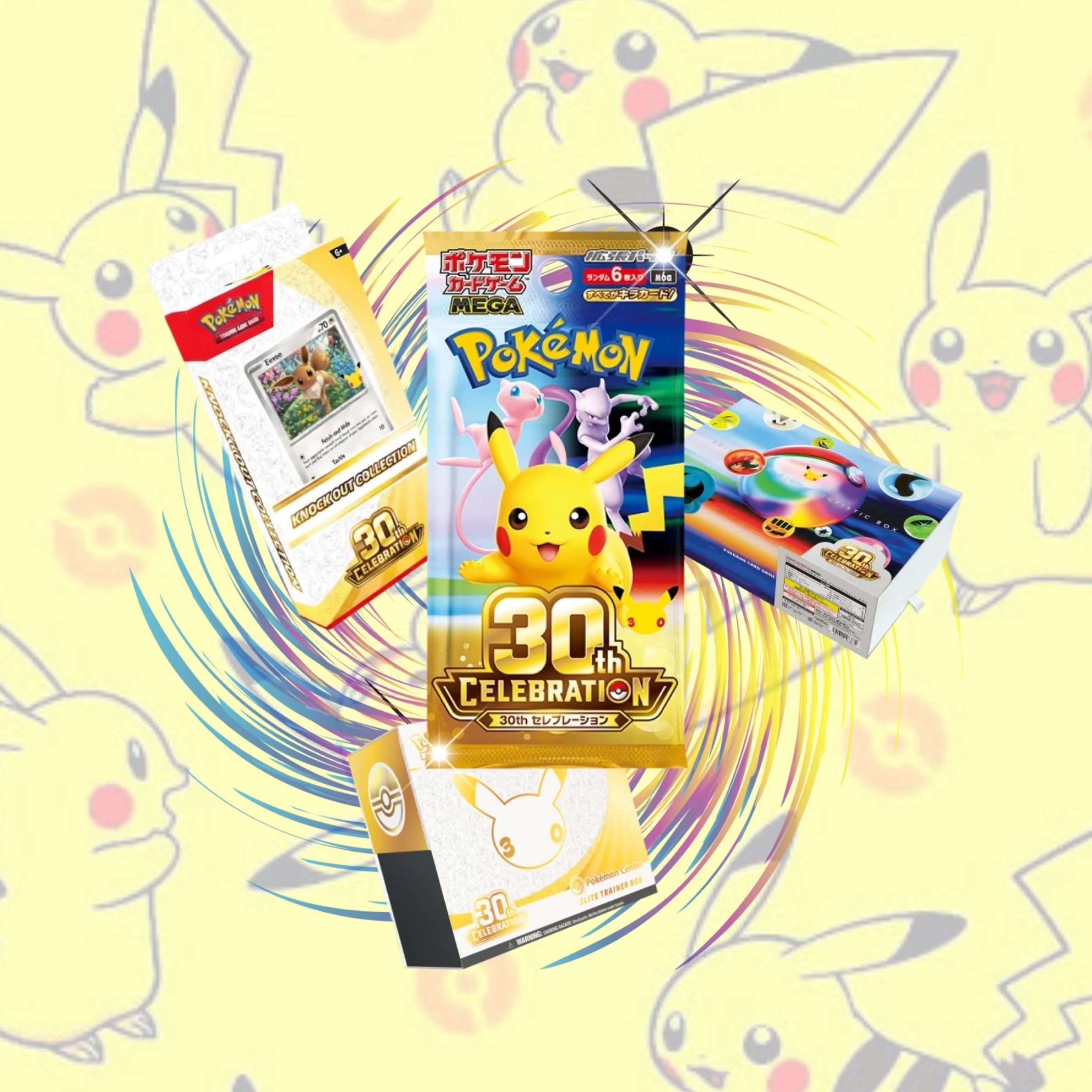 Best Shops to Buy Pokémon TCG 30th Anniversary Celebration Cards from Japan