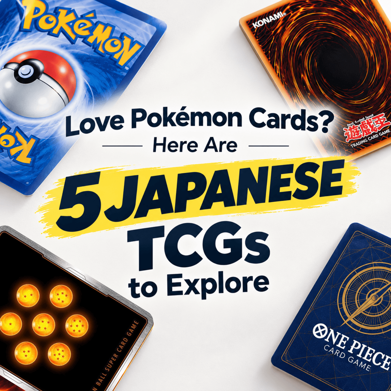 Love Pokémon Cards? Here Are 5 More Japanese TCGs to Explore
