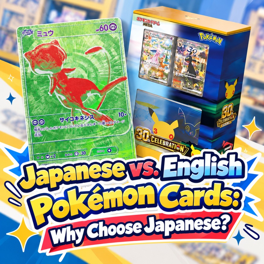 Pokémon TCG 30th Celebration Japanese vs English: Key Differences 